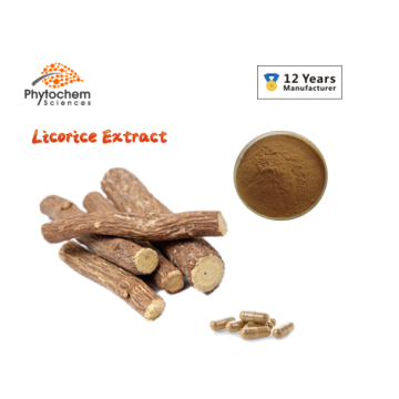 Wholesale licorice extract 20% glycyrrhizine acid licorice root extract powder